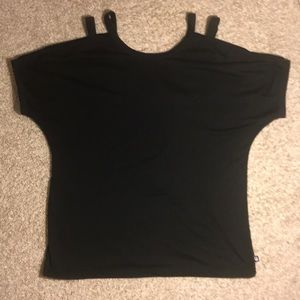 Fabletics Shoulder Detail Workout Top L